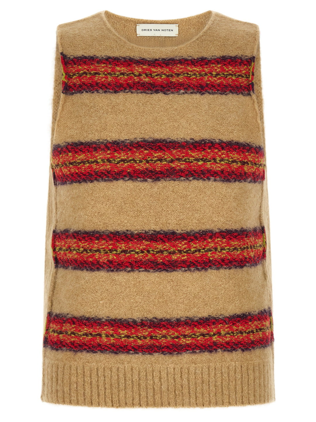 Dries Van Noten  Manado Gilet - Beige | 1e6c1232adbf9778d1f20be41fdfefad97dfc500