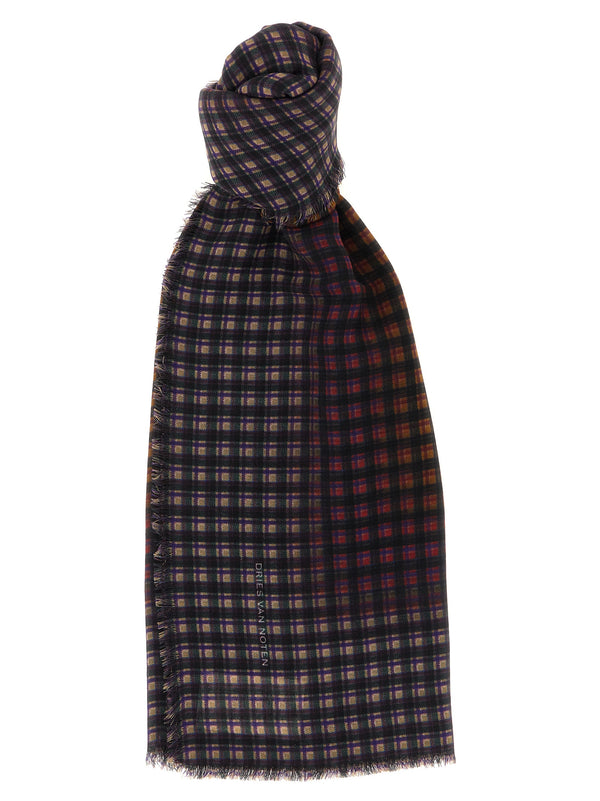Folk Scarves And Foulards Multicolor