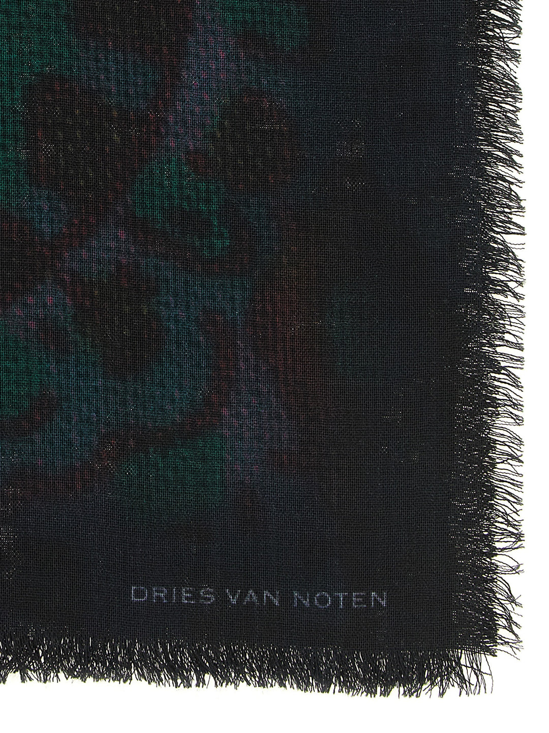 Dries Van Noten  Folk Scarves and Foulards - Green | 17ee6d1d2fc84651944a0466e4732a1e3bf0718b