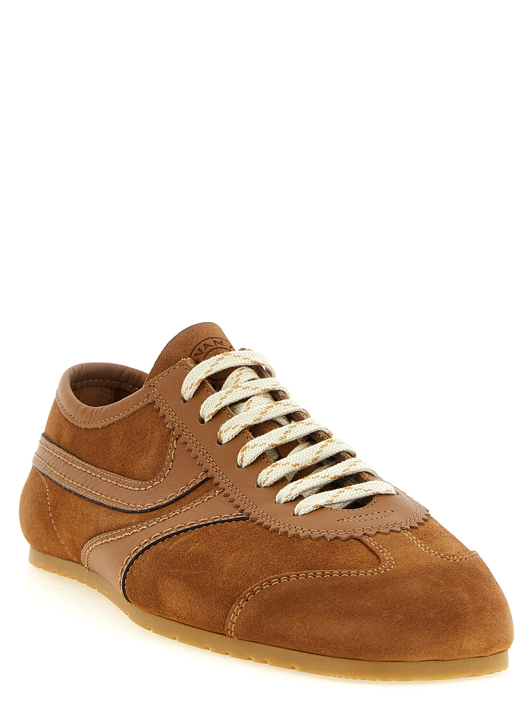Dries Van Noten  Suede Sneakers - Beige | 1316009940f73ad757e9aed1c07f1b543e03c88d