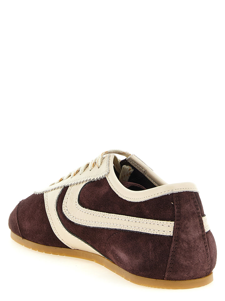 Dries Van Noten  Suede Sneakers - Bordeaux | b46d460285908236756b4c060b4de815c48258a4