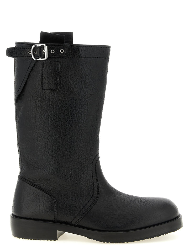 Dries Van Noten  Biker Boots Boots and Ankle Boots - Black | 9643210e6578c1689e618127aa849d6bc6b2dca0