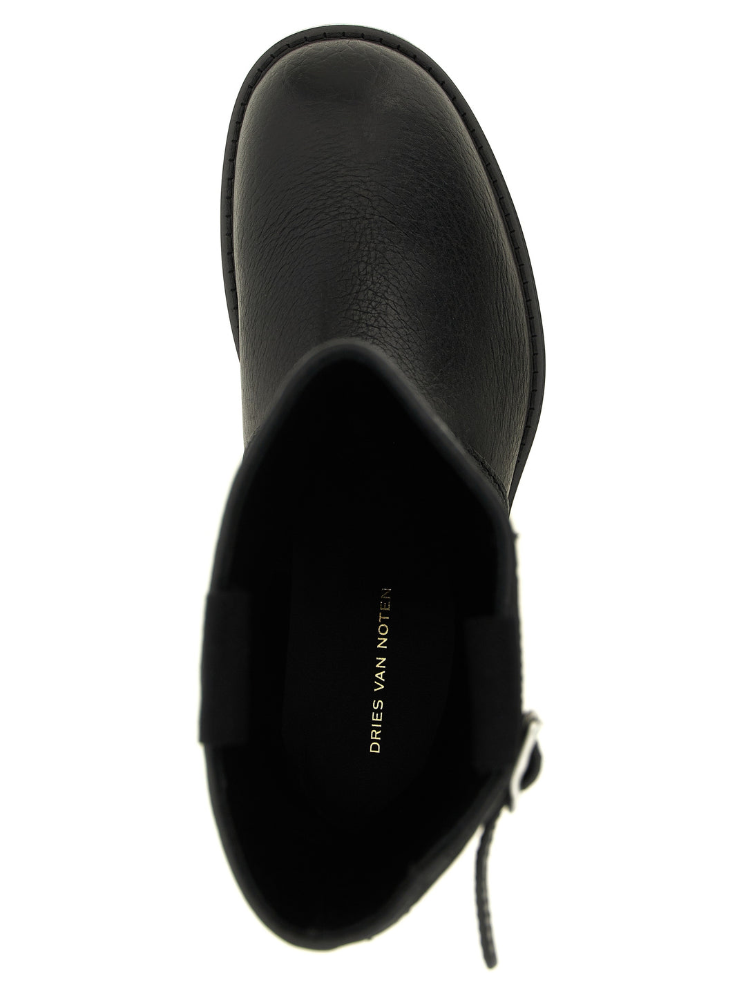 Dries Van Noten  Biker Boots Boots and Ankle Boots - Black | 842fb217ea3474714a3b26fb10387e3347410abb