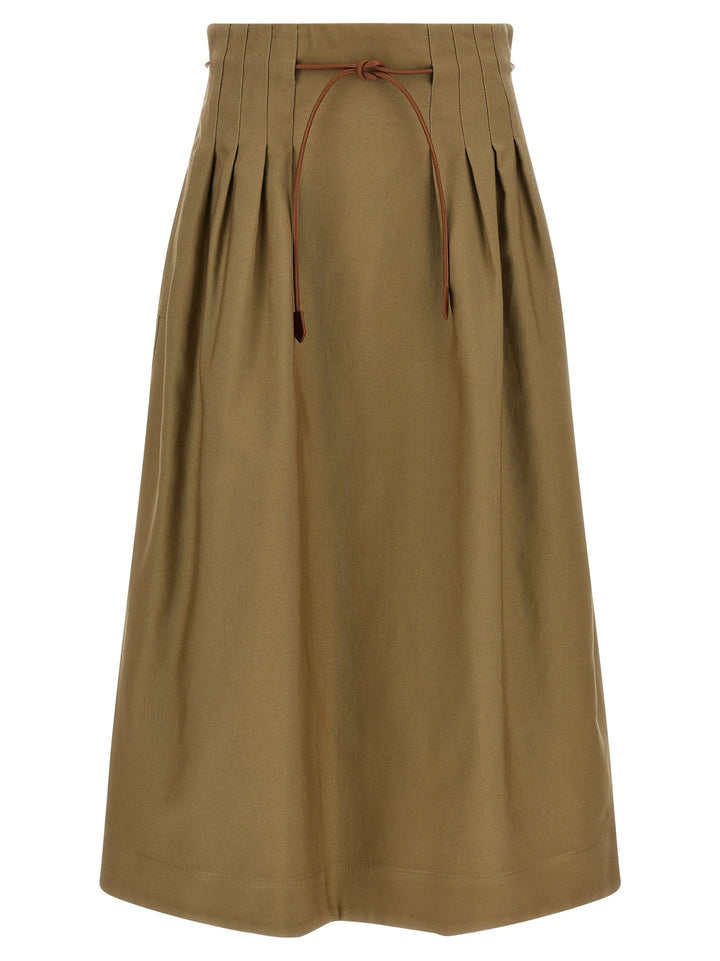 Max Mara Mxmtempio Skirts - Green | d877e4b1256c83b52a1b5e360ad845e3097d8d01