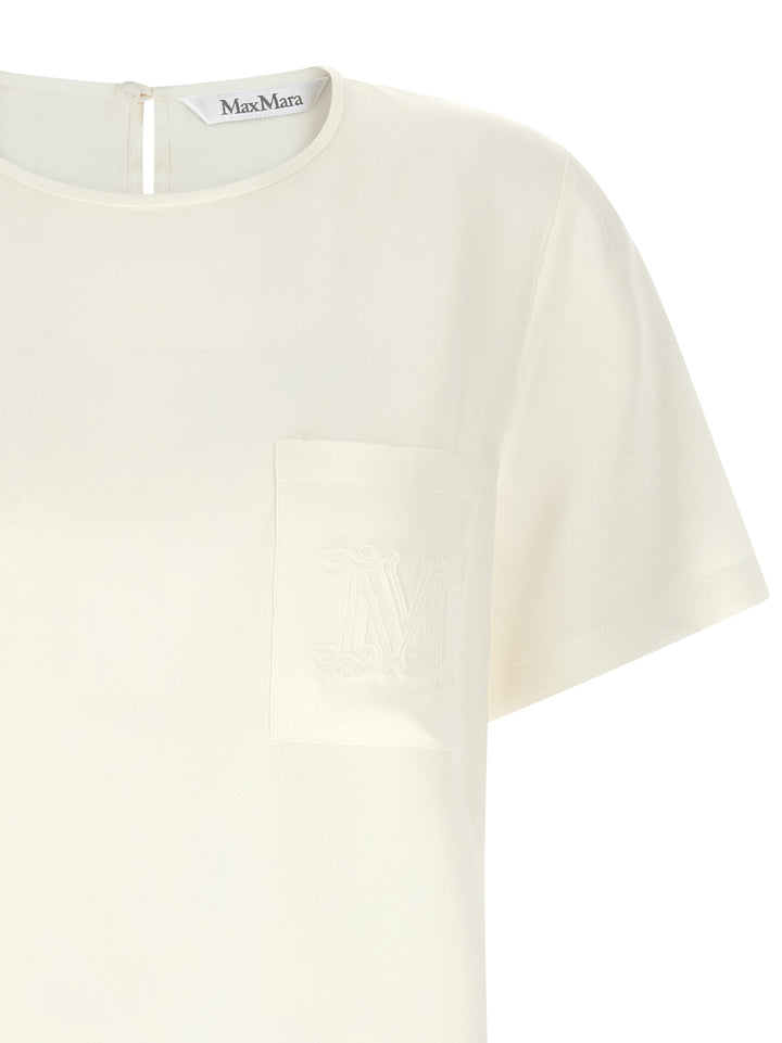 Max Mara Mxmpagano Shirt and Blouse - White | 3b2014ae8aae9656204722ecefbbd5502c92e10b