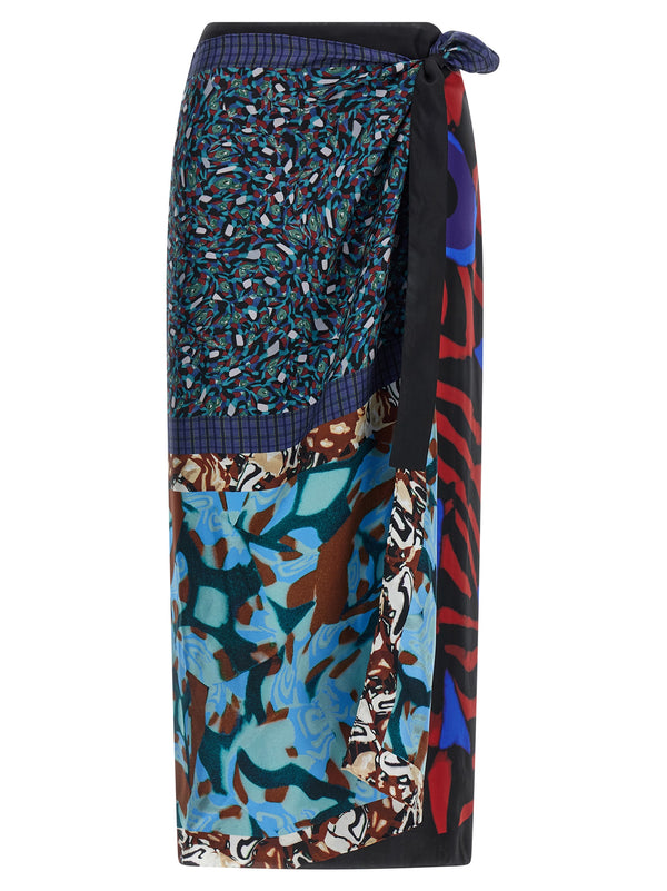 Scarfy Skirts Multicolor