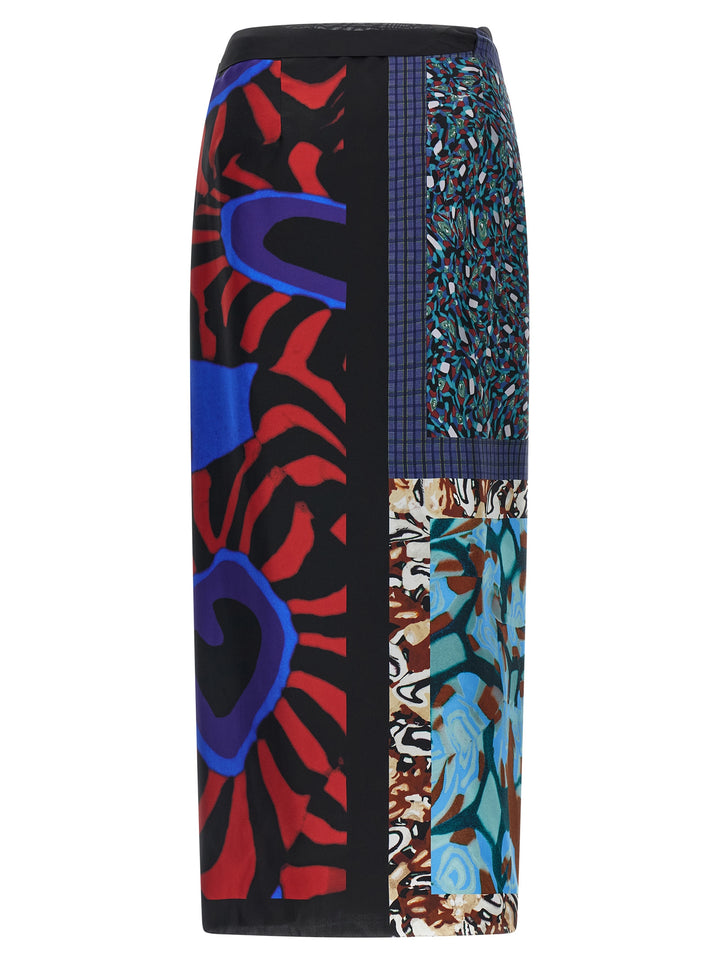 Dries Van Noten  Scarfy Skirts - Multicolor | ce22242fda60f9761da20cf12b41e1be1ae48026