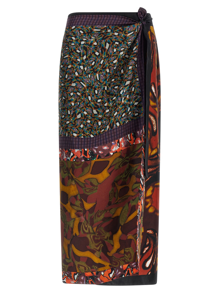 Dries Van Noten  Scarfy Skirts - Multicolor | 0bc0450856b600dcbf652479d879ec220f7e901f