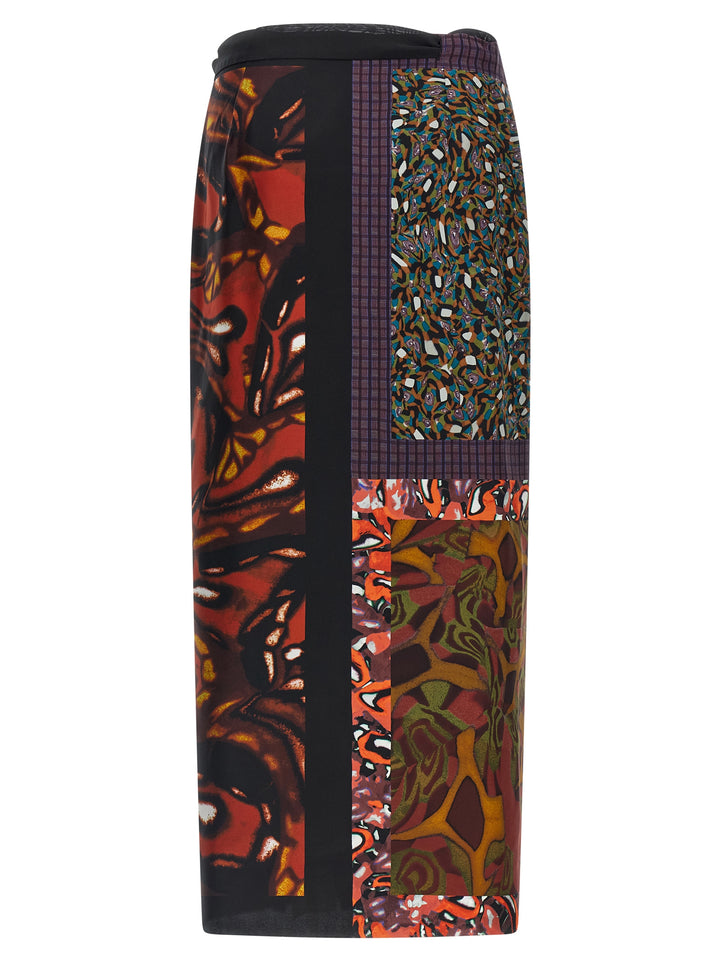 Dries Van Noten  Scarfy Skirts - Multicolor | dd99b8f7391d9a6d97bb184c9049fcbb59f56ed9