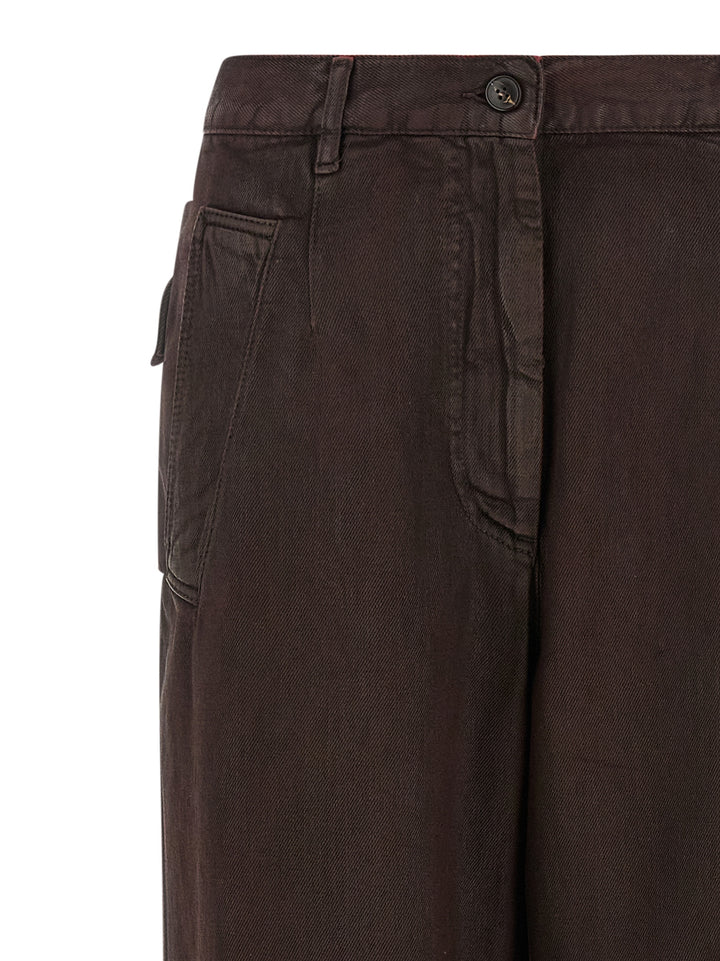 Dries Van Noten  Pincks Jeans - Bordeaux | 0df37681fcb31348bb68e7c4ef0276a7f057c02e