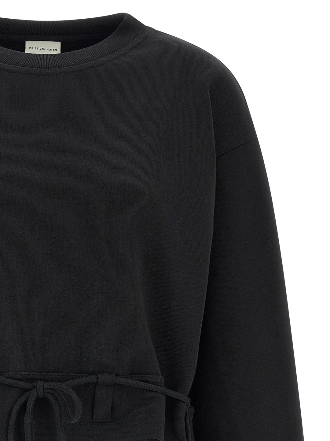 Dries Van Noten  Haserfiela Sweatshirt - Black | 26b247df264e7c367f095199b574e4a873673e78
