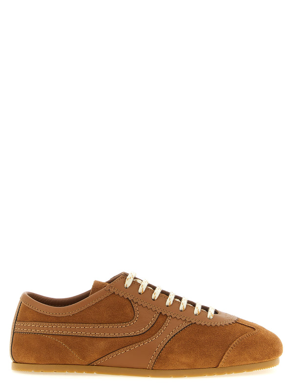 Suede Sneakers Brown