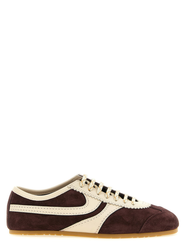 Suede Sneakers Multicolor