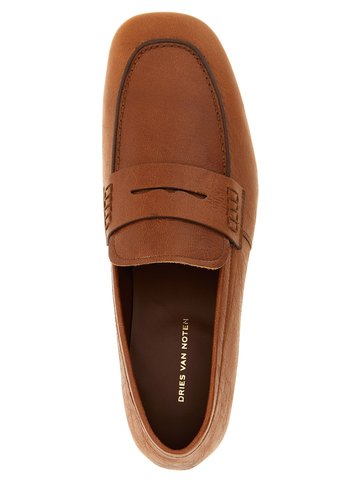 Dries Van Noten  Penny Loafers - Brown | ea23f08e17e229abc475674e37a53892d537037b