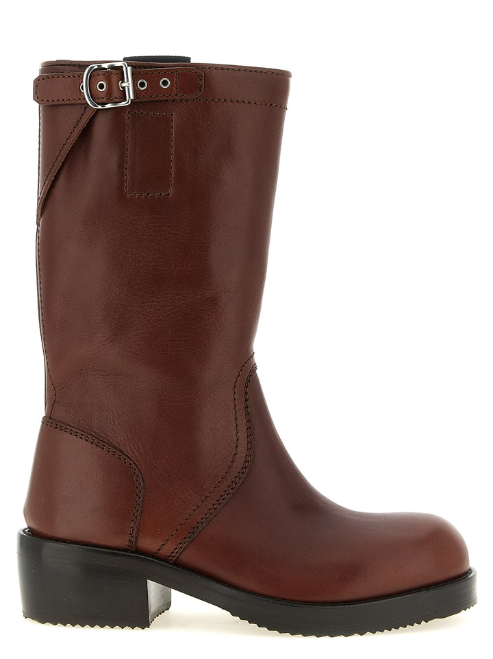 Dries Van Noten  Biker Boots and Ankle Boots - Brown | 7c36f77d3280c86131f591590815b3435ea7c693