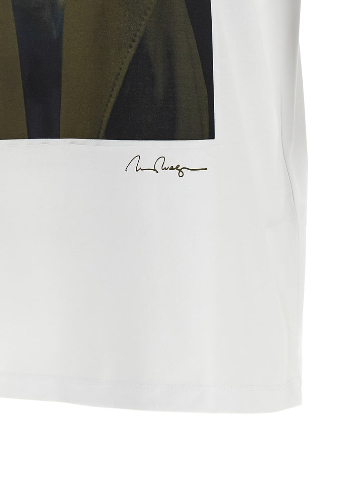 Max Mara Mxmcalca T-shirt - White | be4408fd60c5cd439345a15592a05d16db11f81f