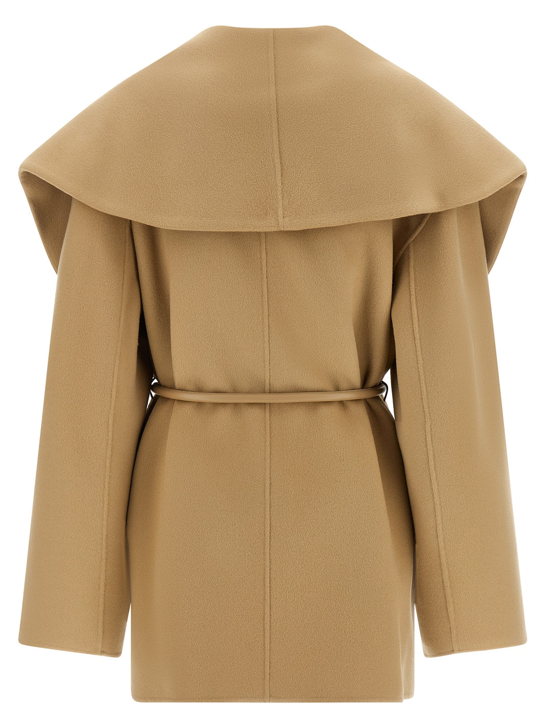 Sportmax Spxuguale Coats and Trench Coats - Beige | e1e5b85b605a7175558e37ca45b8de383aa41b8e