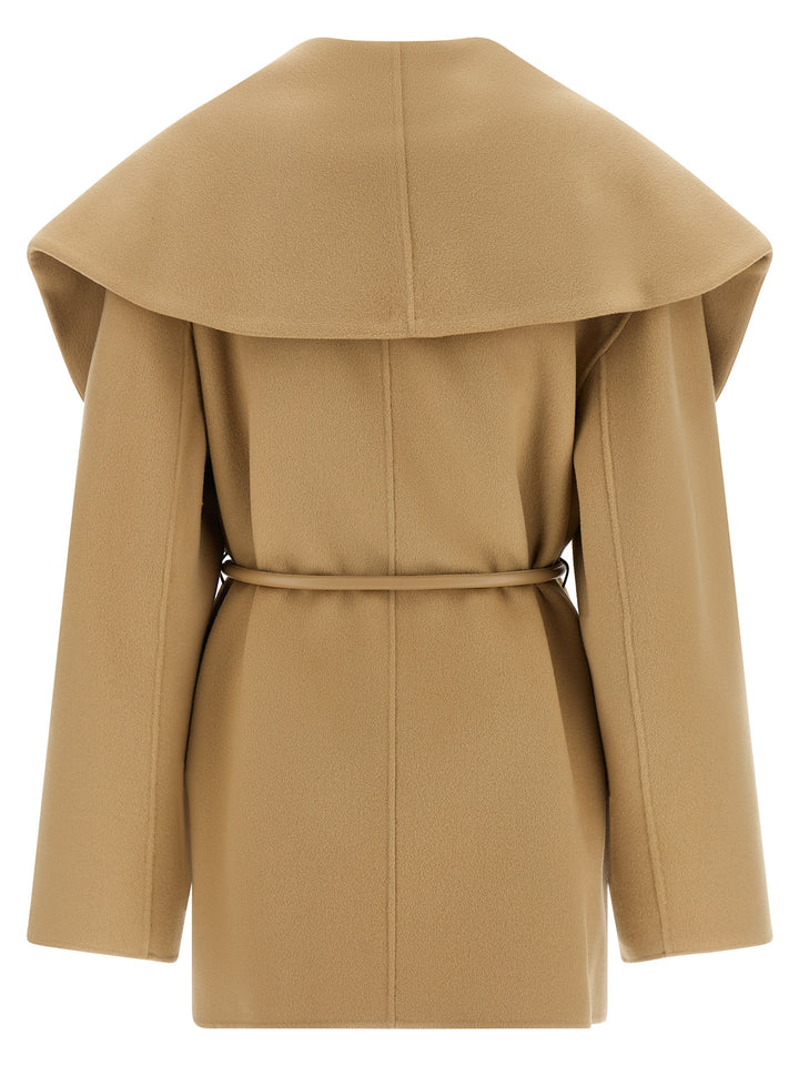 Sportmax Spxuguale Coats and Trench Coats - Beige | e1e5b85b605a7175558e37ca45b8de383aa41b8e
