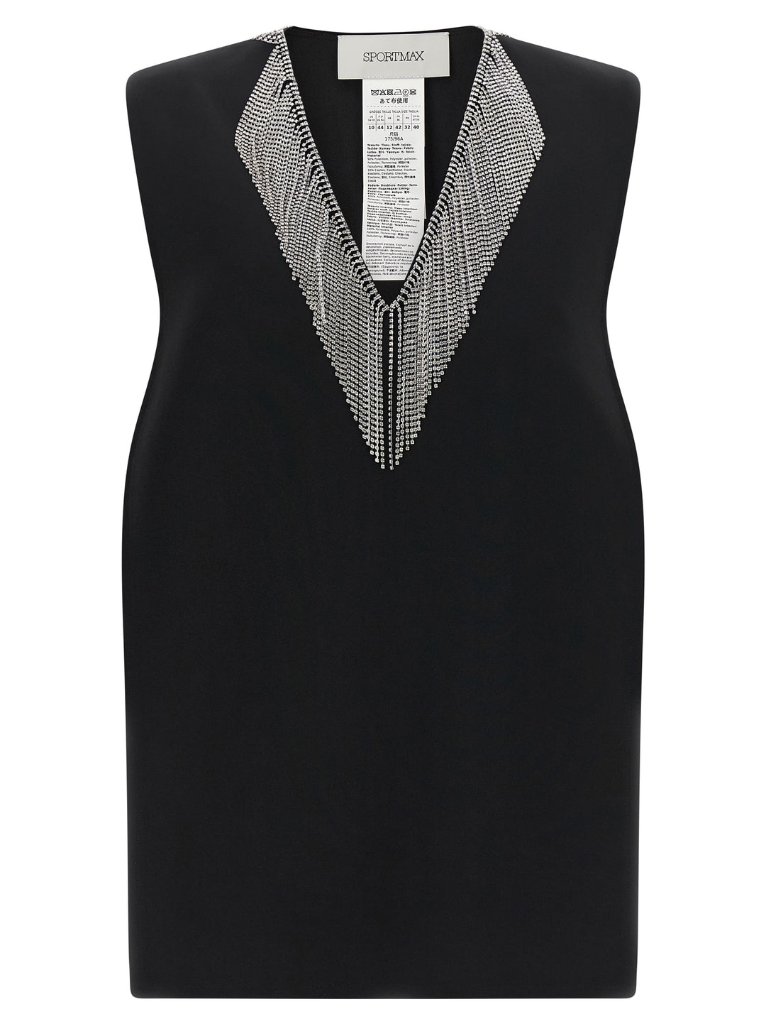 Sportmax Spxfaglia Tops - Black | cfcb02f58599d3bc9ddee21f02bb662fe065aa14