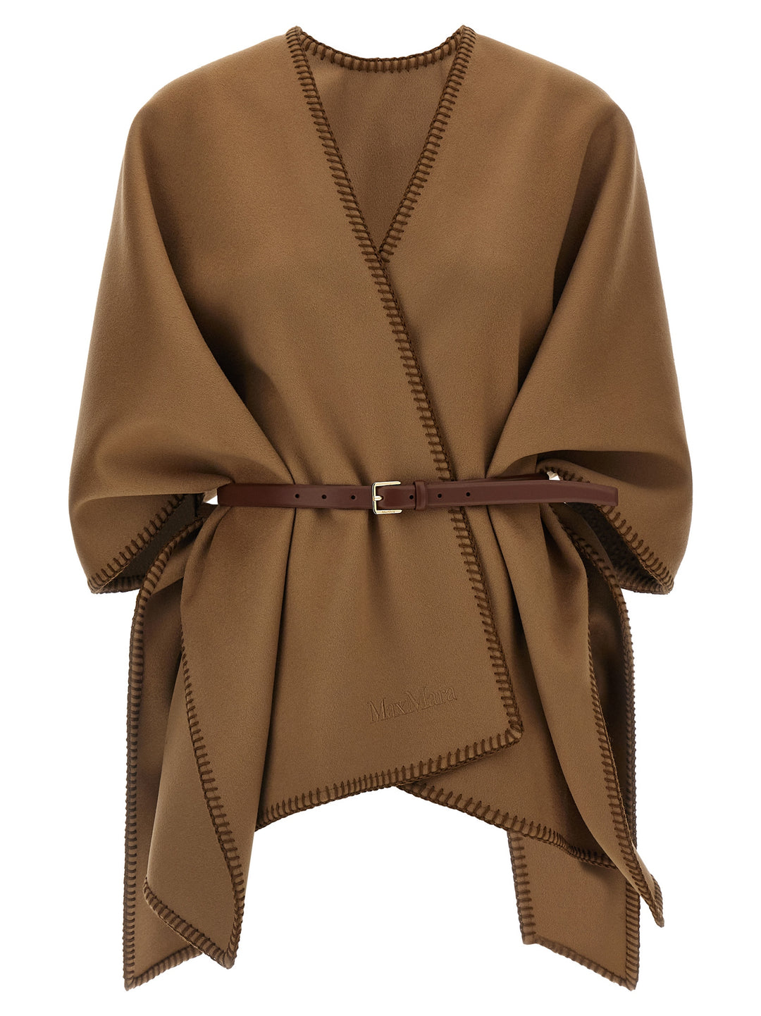 Max Mara Mxacolomba Capes - Beige | 10bb7e1190e7dd39e5e995469b3d617b0f5fab4b