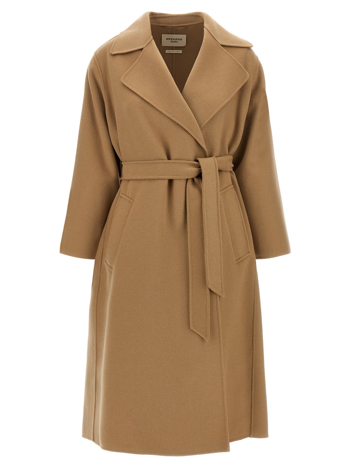 Weekend Max Mara Industrious Dressing Gown Coat Coats and Trench Coats - Beige | 38bf93c572a80ba4ec20b37185992601f050898c