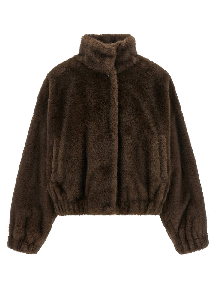 Weekend Max Mara Wkdanemone Puffer Jackets - Brown | 3b994d56ee8ab34e2e035495259a1f643d8ad422