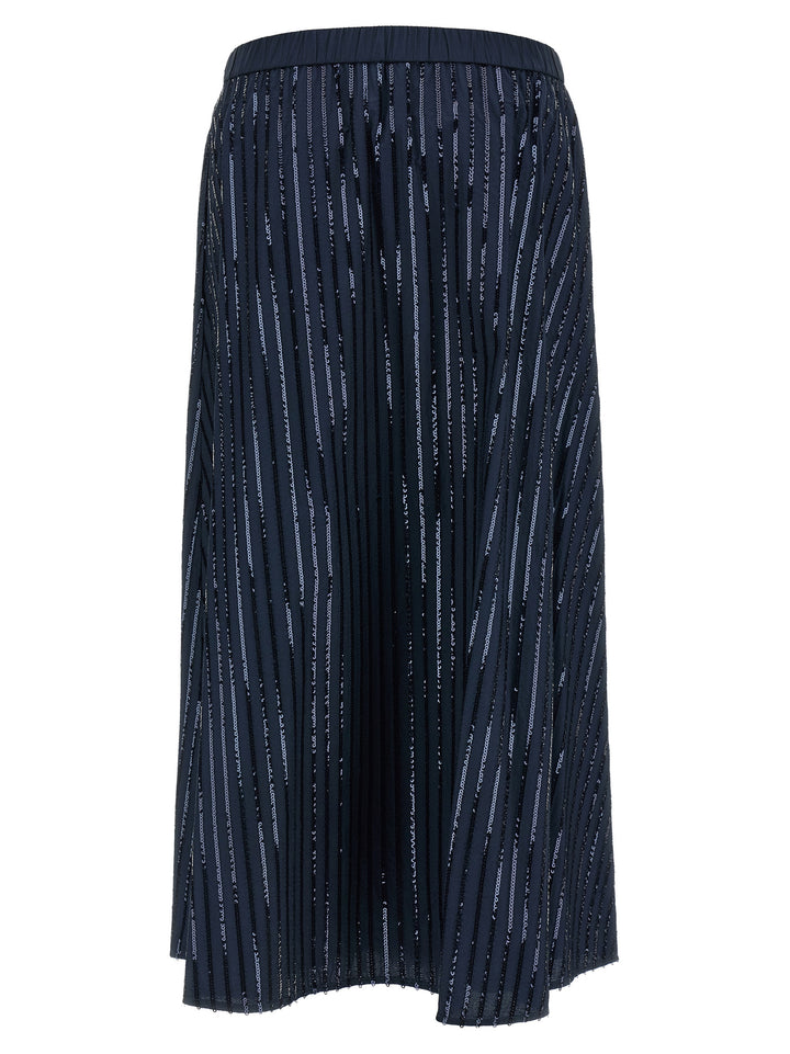 Weekend Max Mara Fiordi Skirts - Blue | 51bffa7baf02d0acaa257df6294aa4a4e4544d74