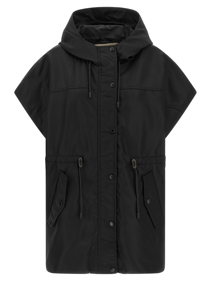 Weekend Max Mara Wkdorigano Gilet - Black | c5c7d6d308e465856176e0938ef3e6fde829bc5d