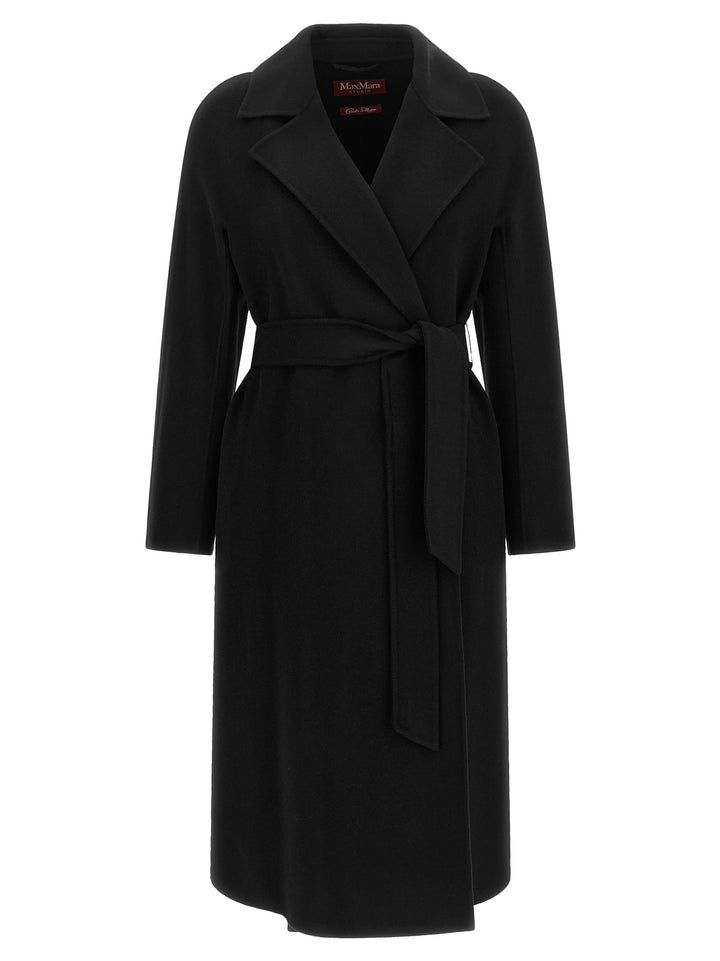 Max Mara Studio Mstcles Coats and Trench Coats - Black | f8d99b378dbc5731315c4a5bd21ed346837d9e88