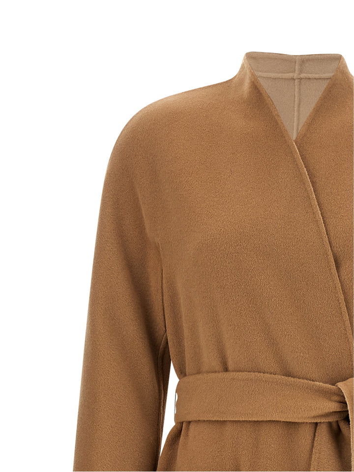 Max Mara Studio Nodo Coats and Trench Coats - Beige | 0d986d0cc831c32447fbf5d0cc626eea7aeedbe5