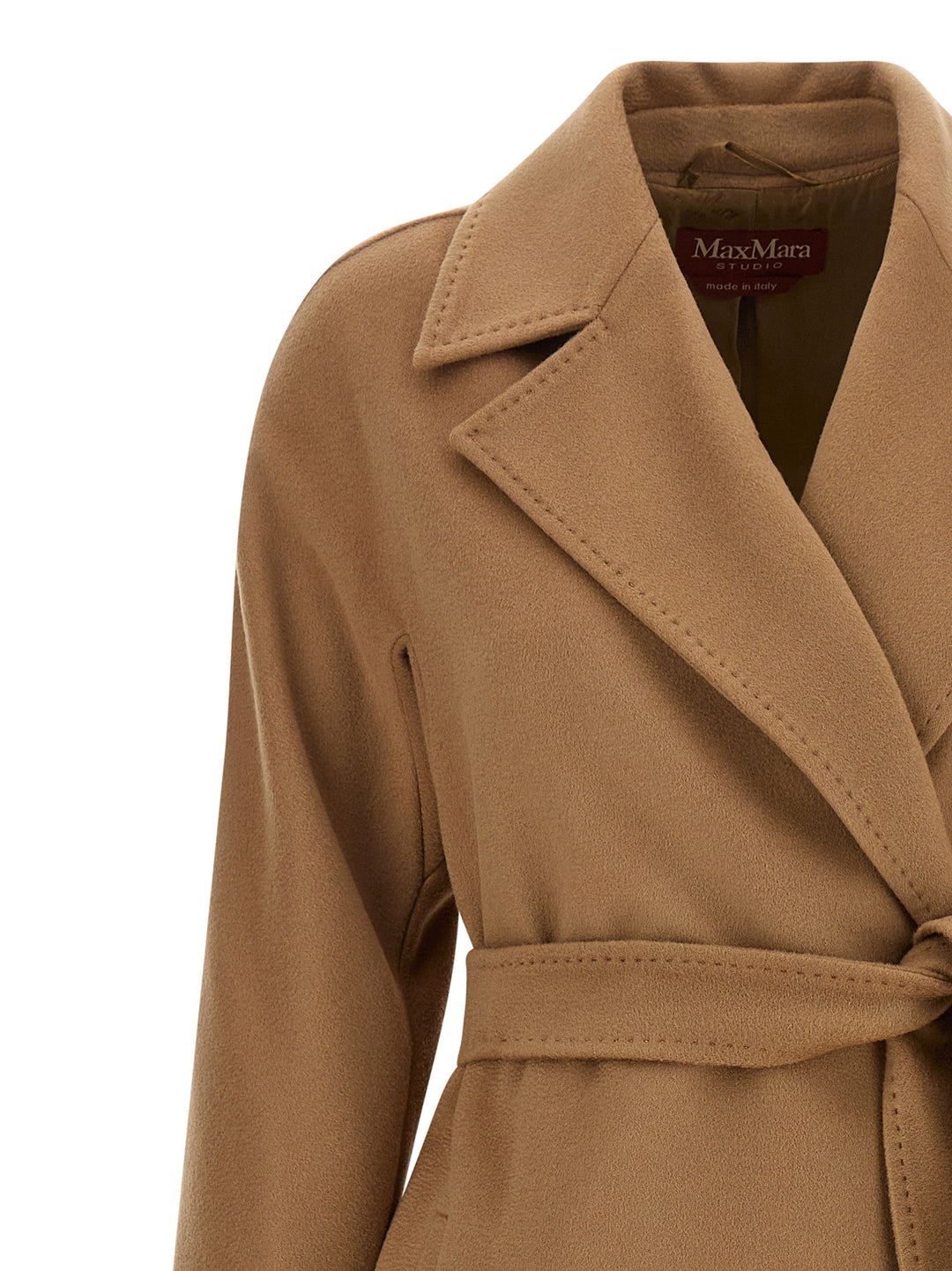 Max Mara Studio Dravenna Coats and Trench Coats - Beige | 8413a70c0ea49d6e1127806ec7be8bb60f4d9deb
