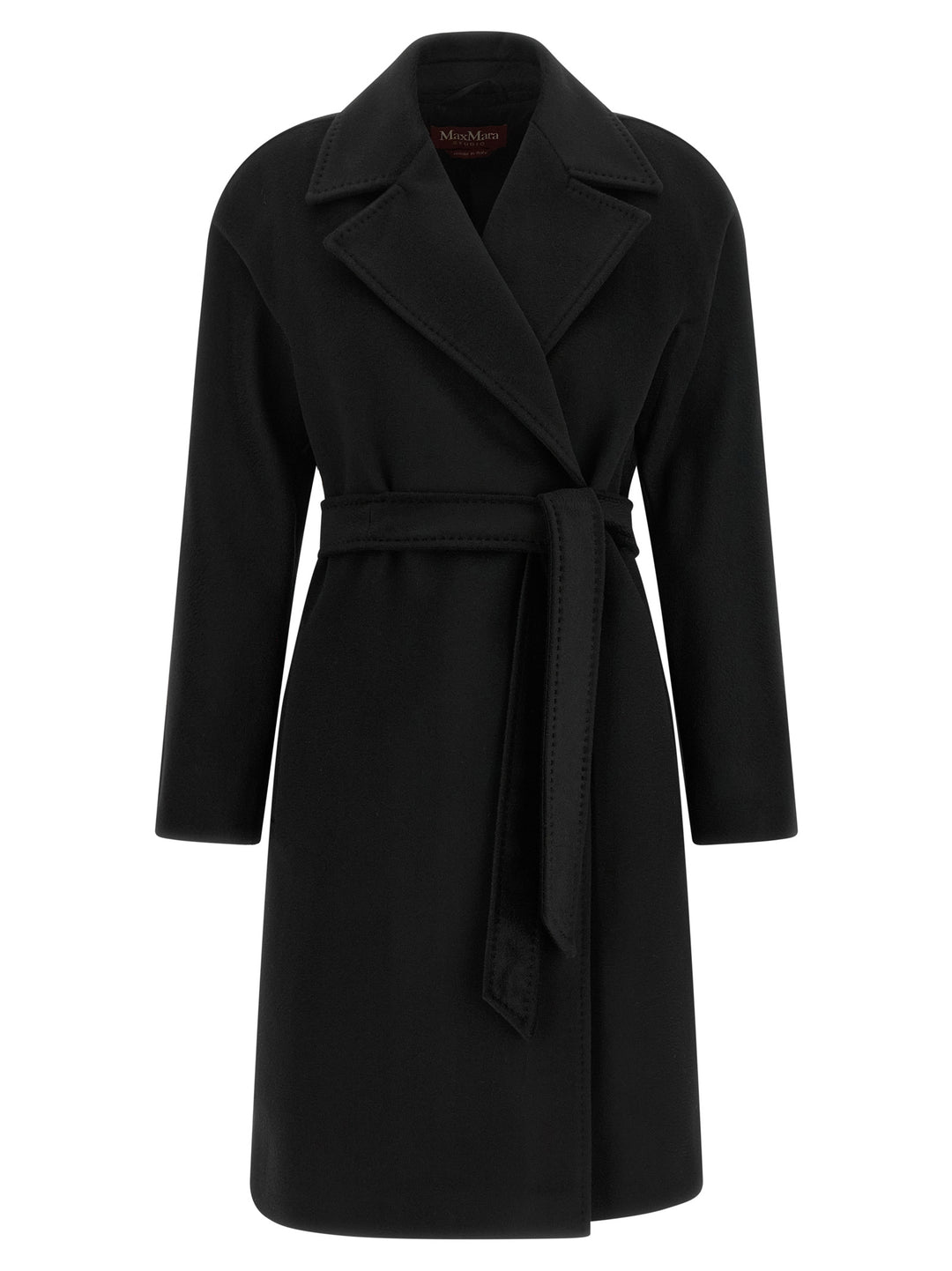 Max Mara Studio Dravenna Coats and Trench Coats - Black | 1abbf30e1fcb031301753f21d5021d2c4b972900
