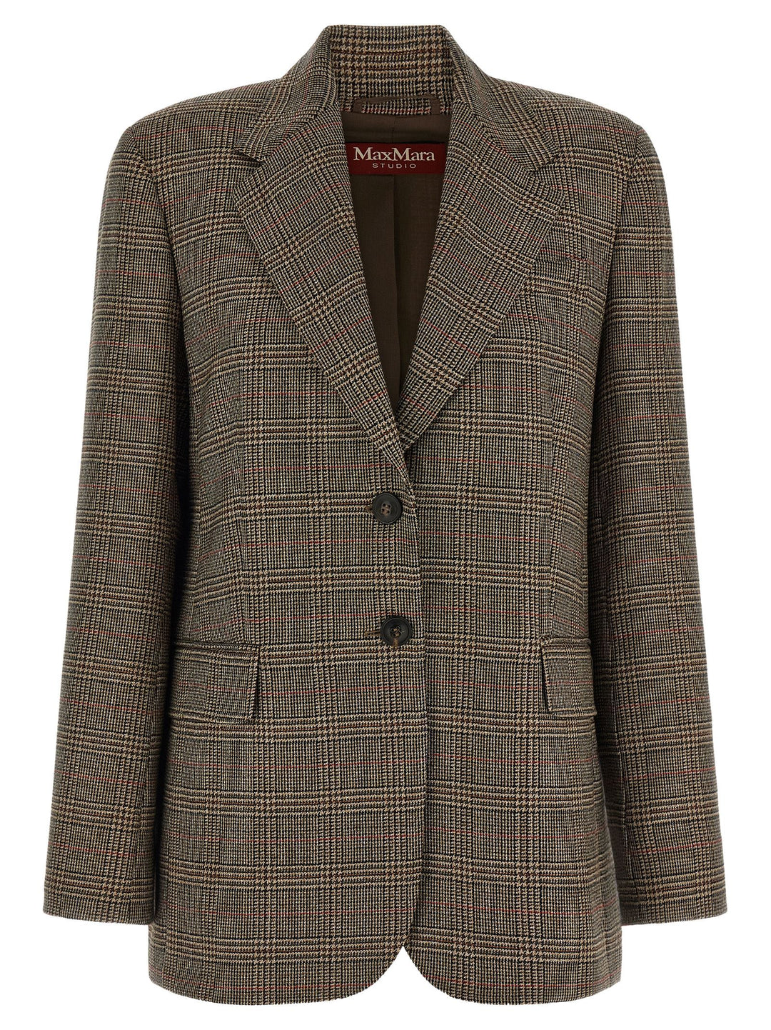 Max Mara Studio Mstalca BlazerS - Brown | c9671442843a852937390333d90e6ed423a037cc