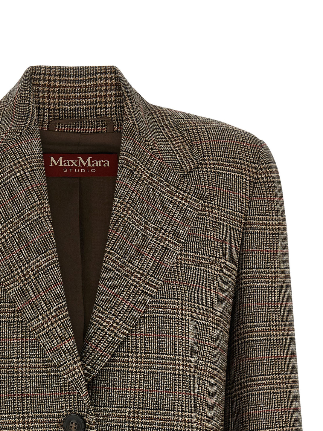 Max Mara Studio Mstalca BlazerS - Brown | 64978165088ba8e5bbadc8a688b3bc95672dce3b