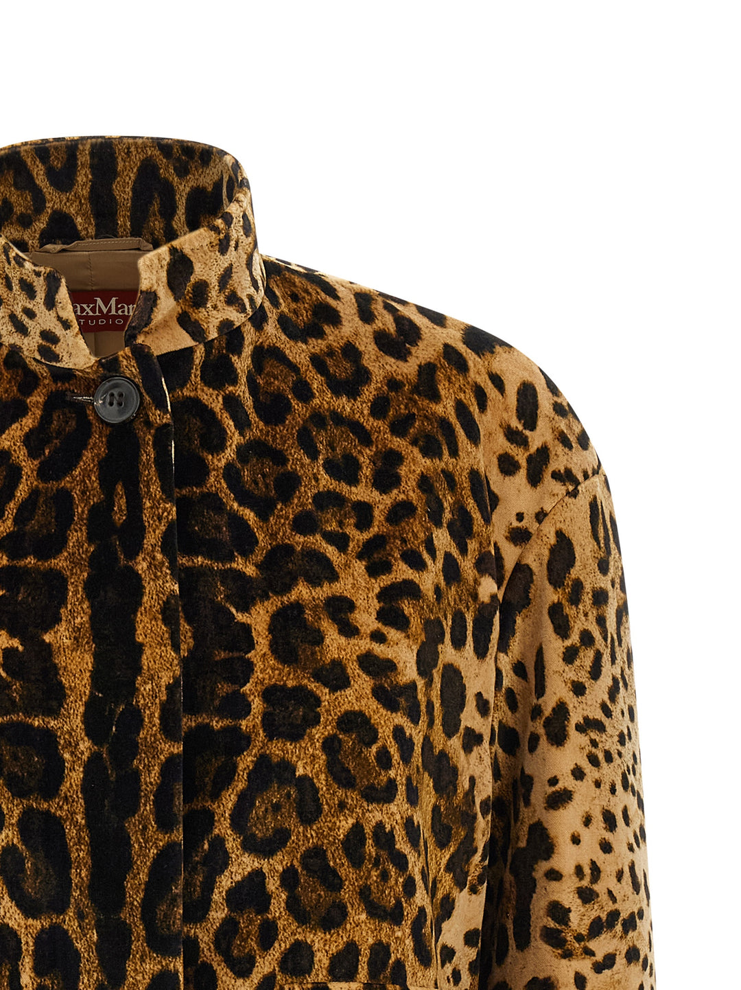 Max Mara Studio Mstedro Puffer Jackets - Brown | f1310599f07664dcab59569206daf1f5c1fda0e8