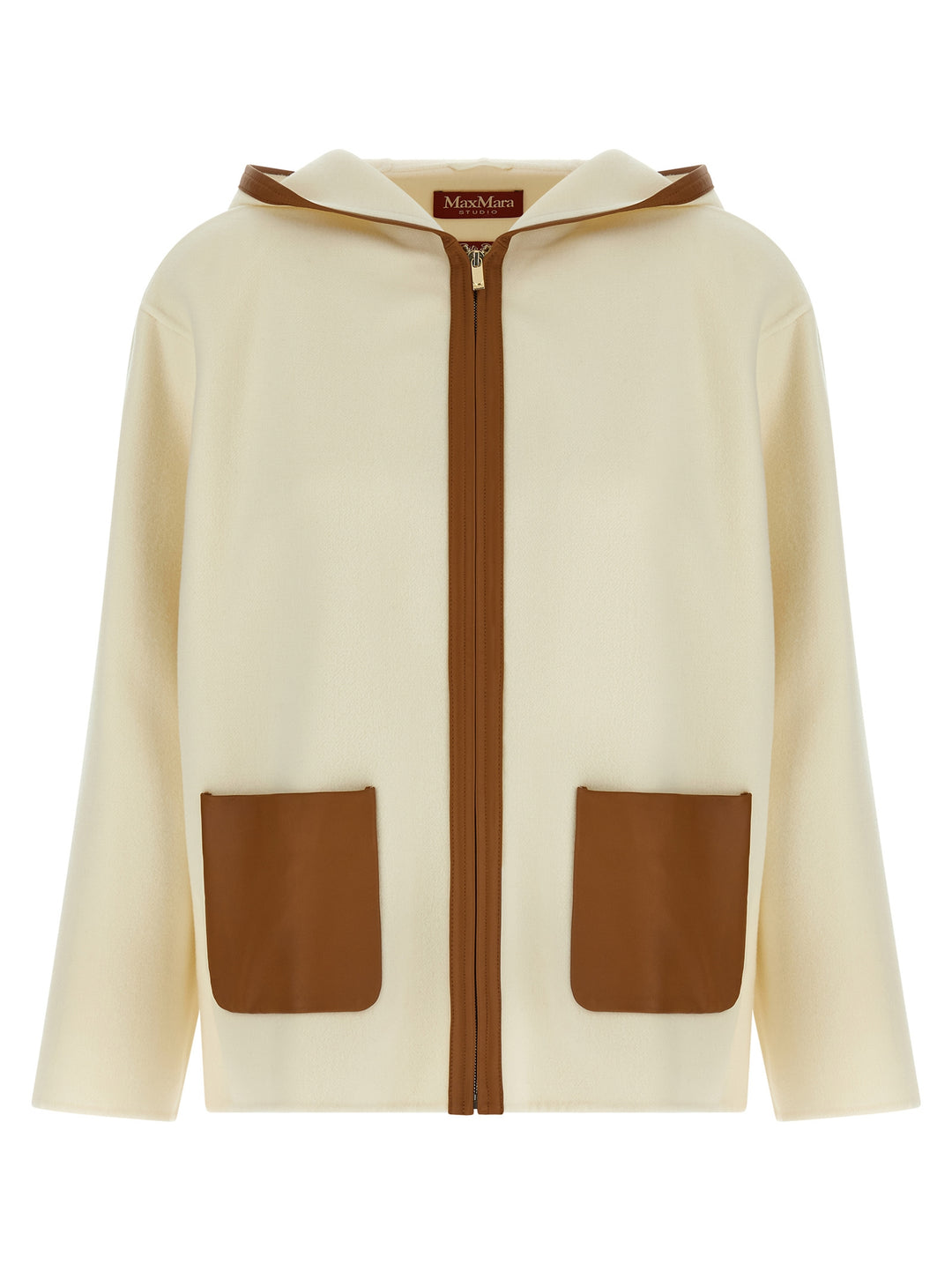 Max Mara Studio Mstcomica Coats and Trench Coats - White | 544f8e30ed681e95cce4075c82709013b2a4ec49