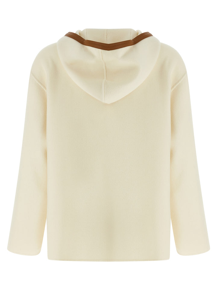 Max Mara Studio Mstcomica Coats and Trench Coats - White | 16af948cbcce51c10ac3579c603bcecec6972347