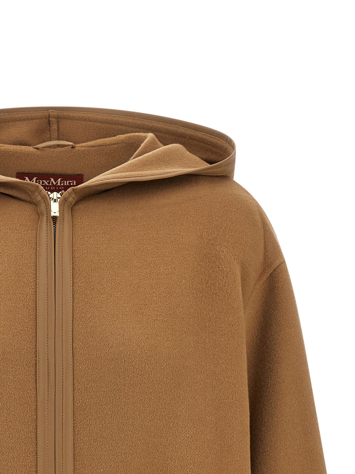 Max Mara Studio Mstcomica Coats and Trench Coats - Beige | 7ce7c483cfab7e534309ad39202a2eccd6768e08