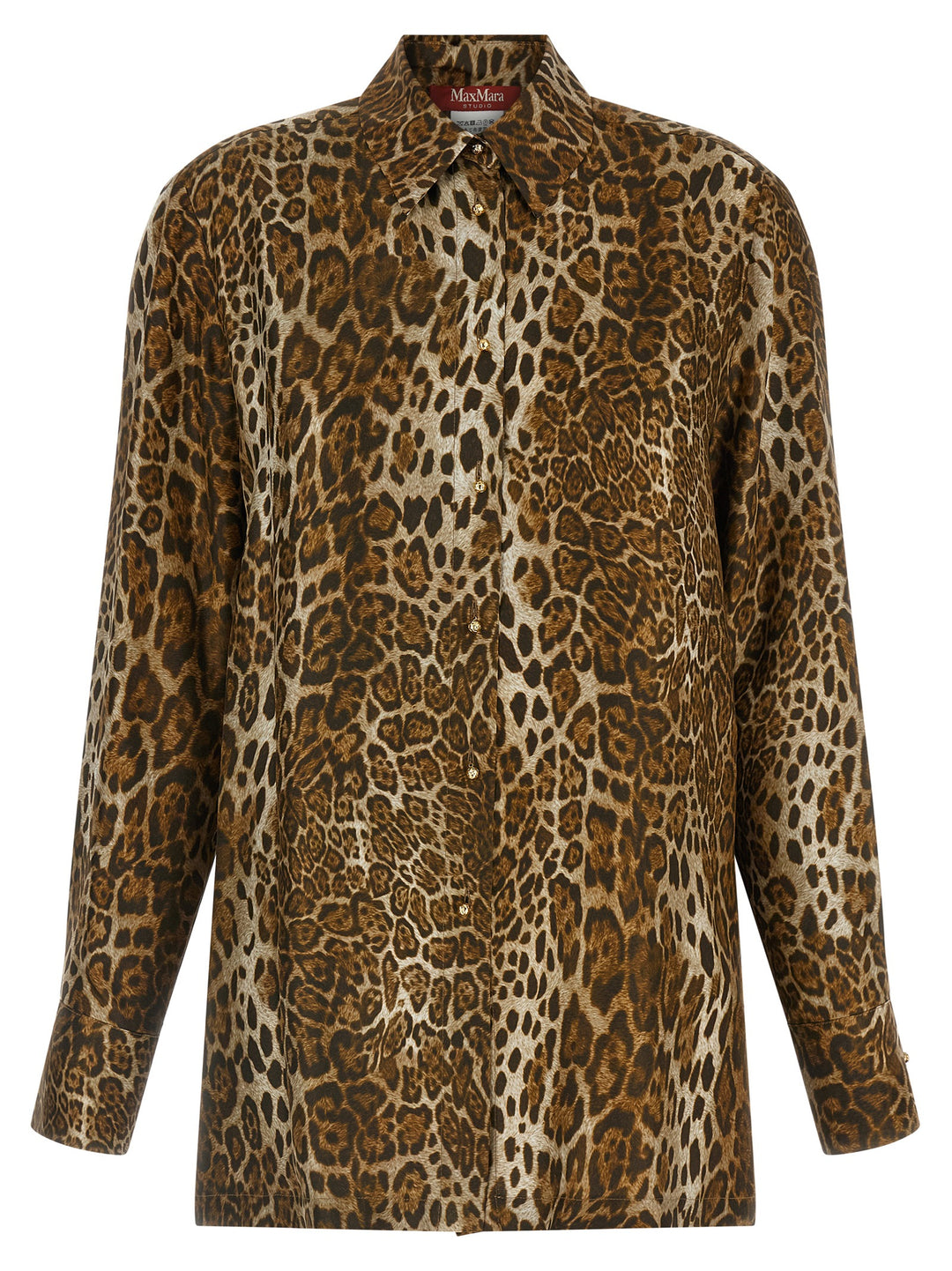 Max Mara Studio Mstaffari Shirt and Blouse - Brown | 4124ead43c11e200accc6fbc46804a20fbcb2ce0