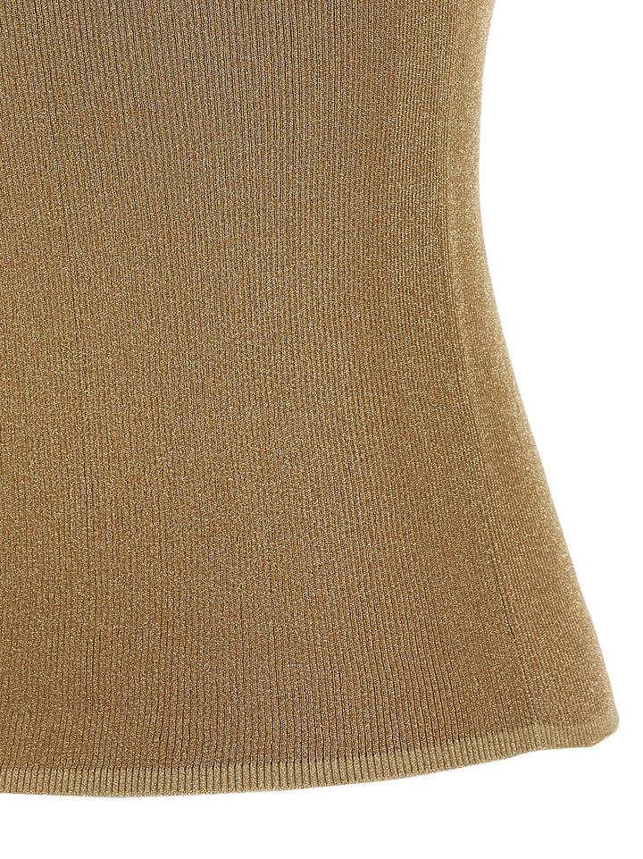 Max Mara Studio Mstsante Tops - Gold | 0ec3c4d2475280d22adba3c685827ccfa7bc8fd3