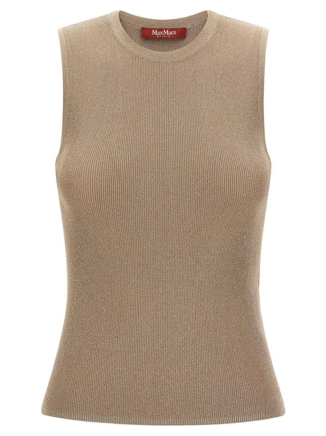 Max Mara Studio Mstsante Tops - Beige | 5eec4a4faf54ee6641b42c851711a6177f65edb6