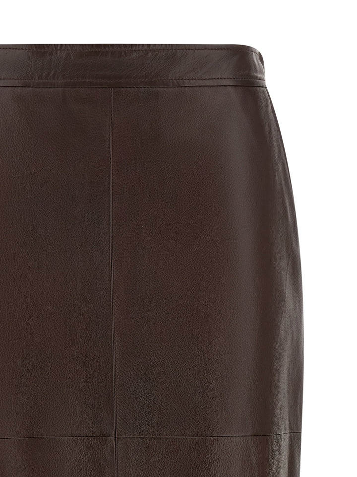 Max Mara Studio Msttimore Skirts - Brown | 3db3fa7fd7e4d30a101ed4333fd0afe944d35b54