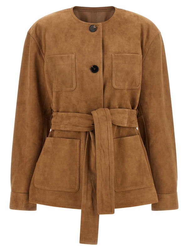 Mstboemia Puffer Jackets Brown