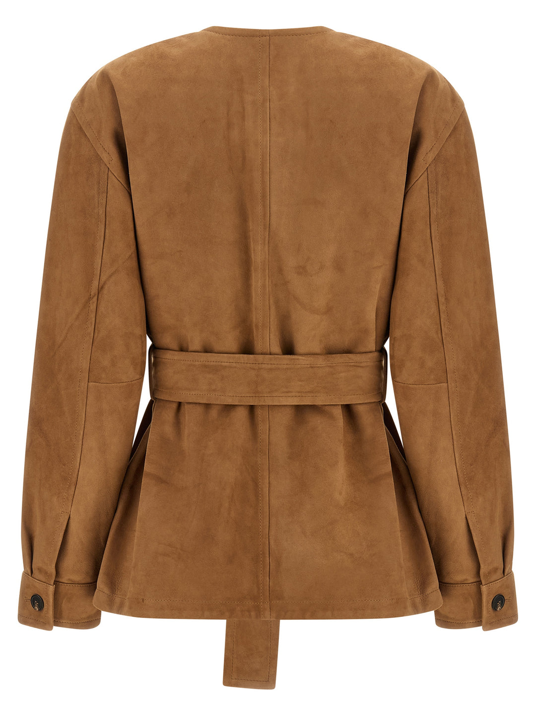 Max Mara Studio Mstboemia Puffer Jackets - Brown | 63bb74e6f9753dc2aa11cb9ef578e00441df272a