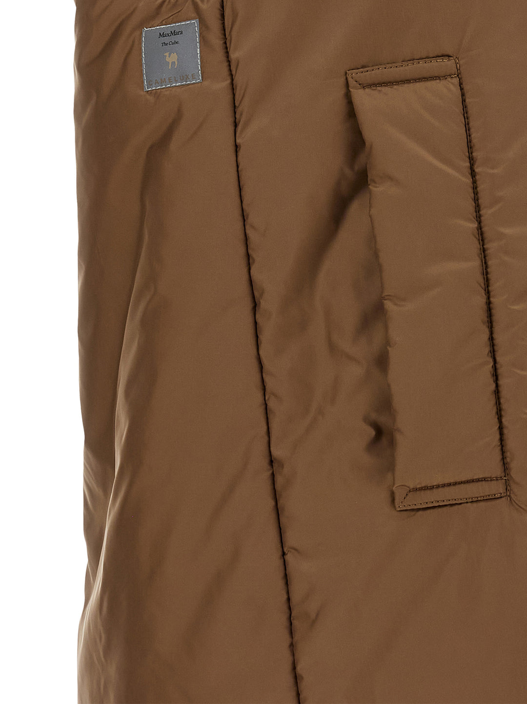 Max Mara The Cube Greengo Gilet - Brown | ad567a42307206abe6977a030e961a418c53f75b