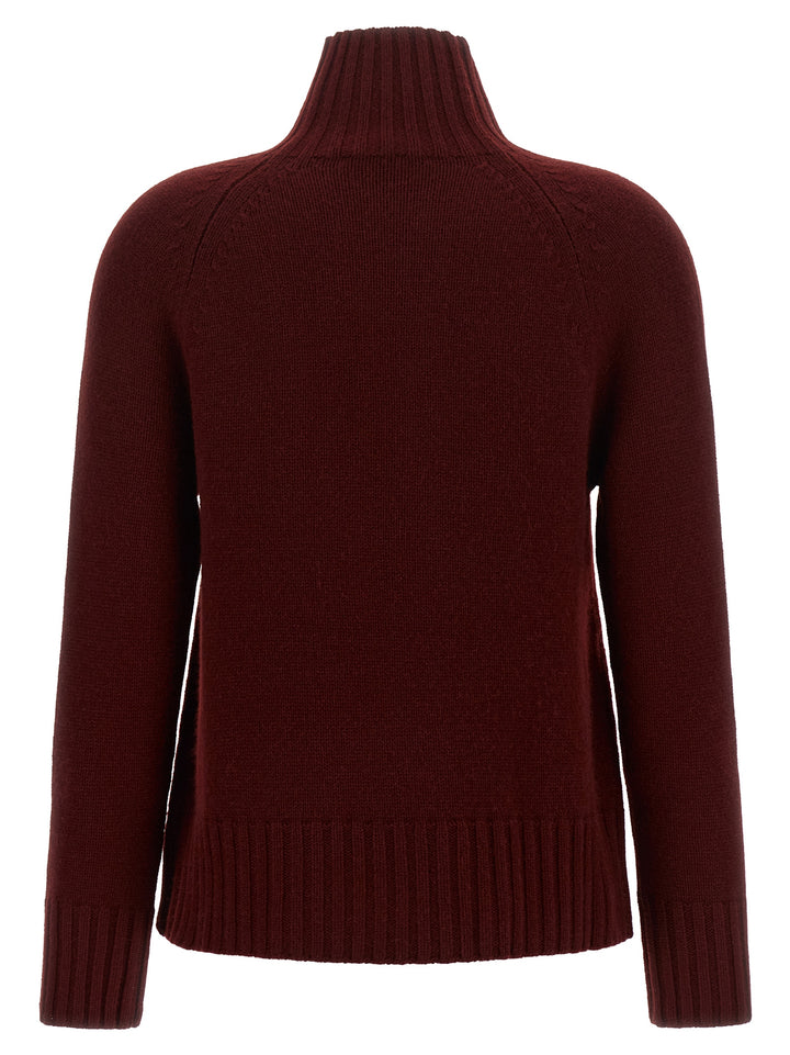 S Max Mara Mantova Sweaters and Cardigans - Bordeaux | f0efacc9211c2c4213b9ce676d77a42d6ba74a82
