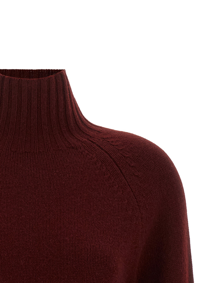 S Max Mara Mantova Sweaters and Cardigans - Bordeaux | 56669bdf48ac1c607a9a916fcf2c77151a6bd813