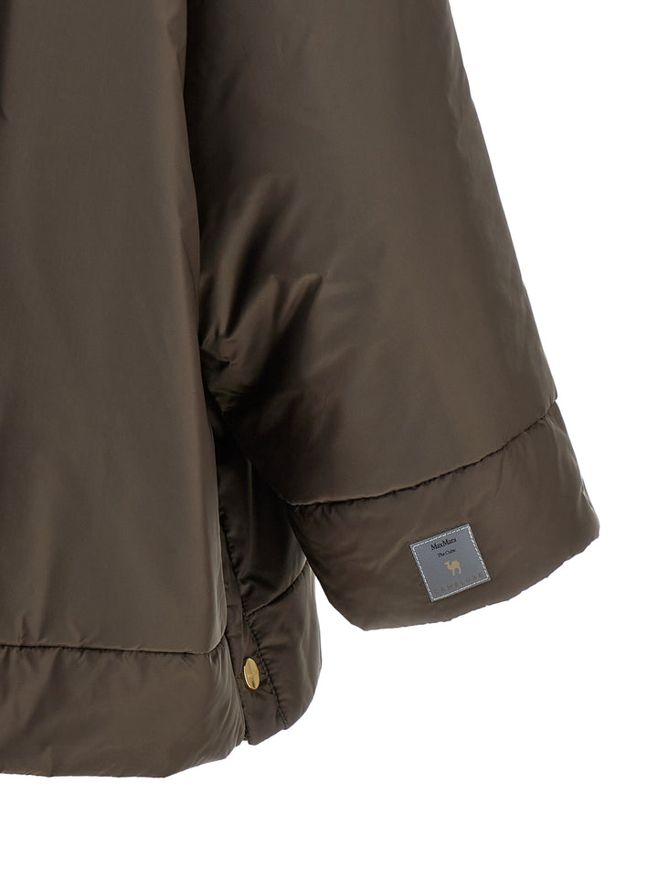 Max Mara The Cube Mtcfiore Puffer Jackets - Brown | 8ec3a3c292e2aff8c7dde22d2aef25f746f1024e
