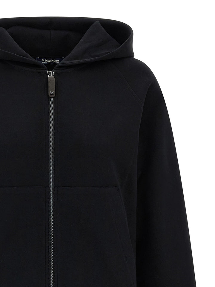 S Max Mara Marea Sweatshirt - Black | 257a1acd3e5bc8d7632f61b4c8bad3a19509959b