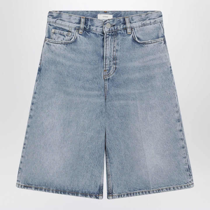Toteme Shorts - Light Blue | 355de13e89fda49a582512ae81395ed887229082
